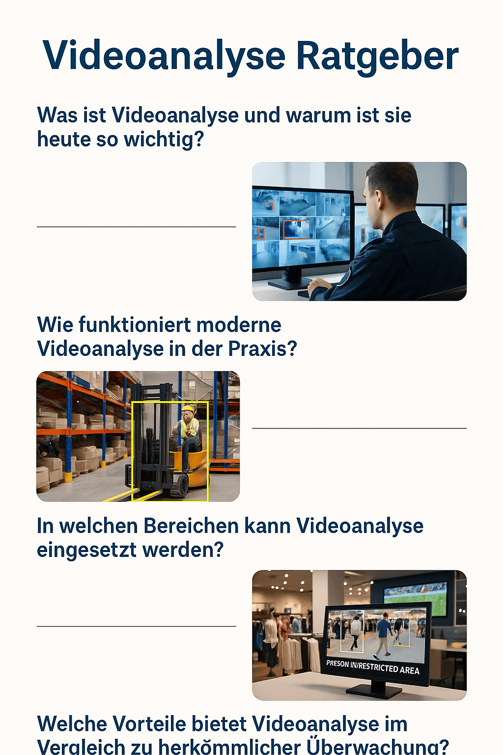 Videoanalyse Ratgeber